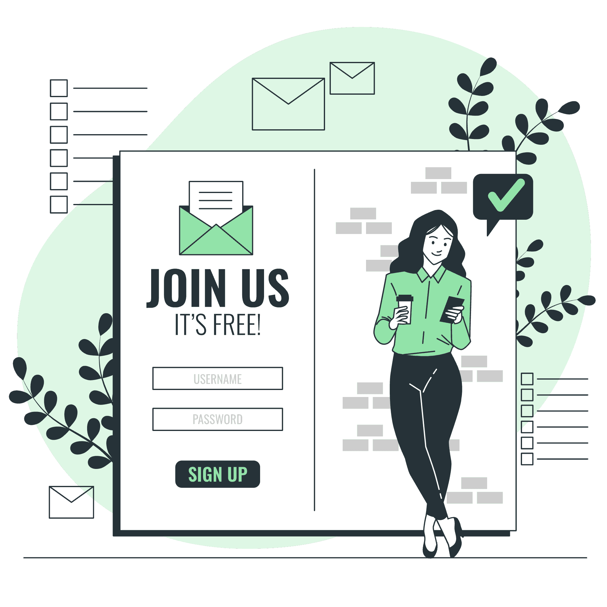 Signup Illustration